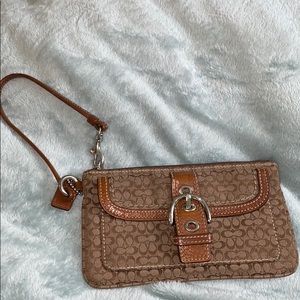 Vintage Coach Wristlet